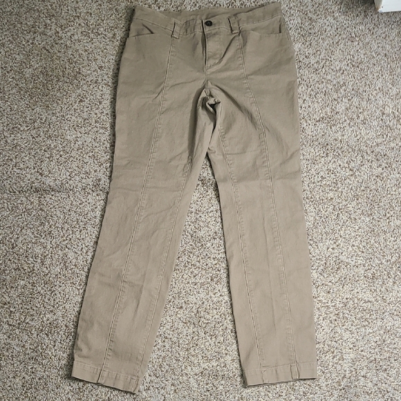 Duluth Trading Co Tan Chinos Classic Cotton Twill - Picture 1 of 6